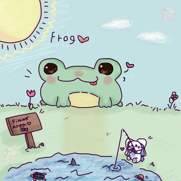 Just a silly little froggy