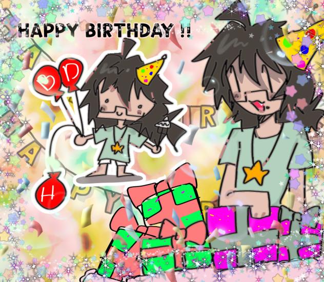 birbday art