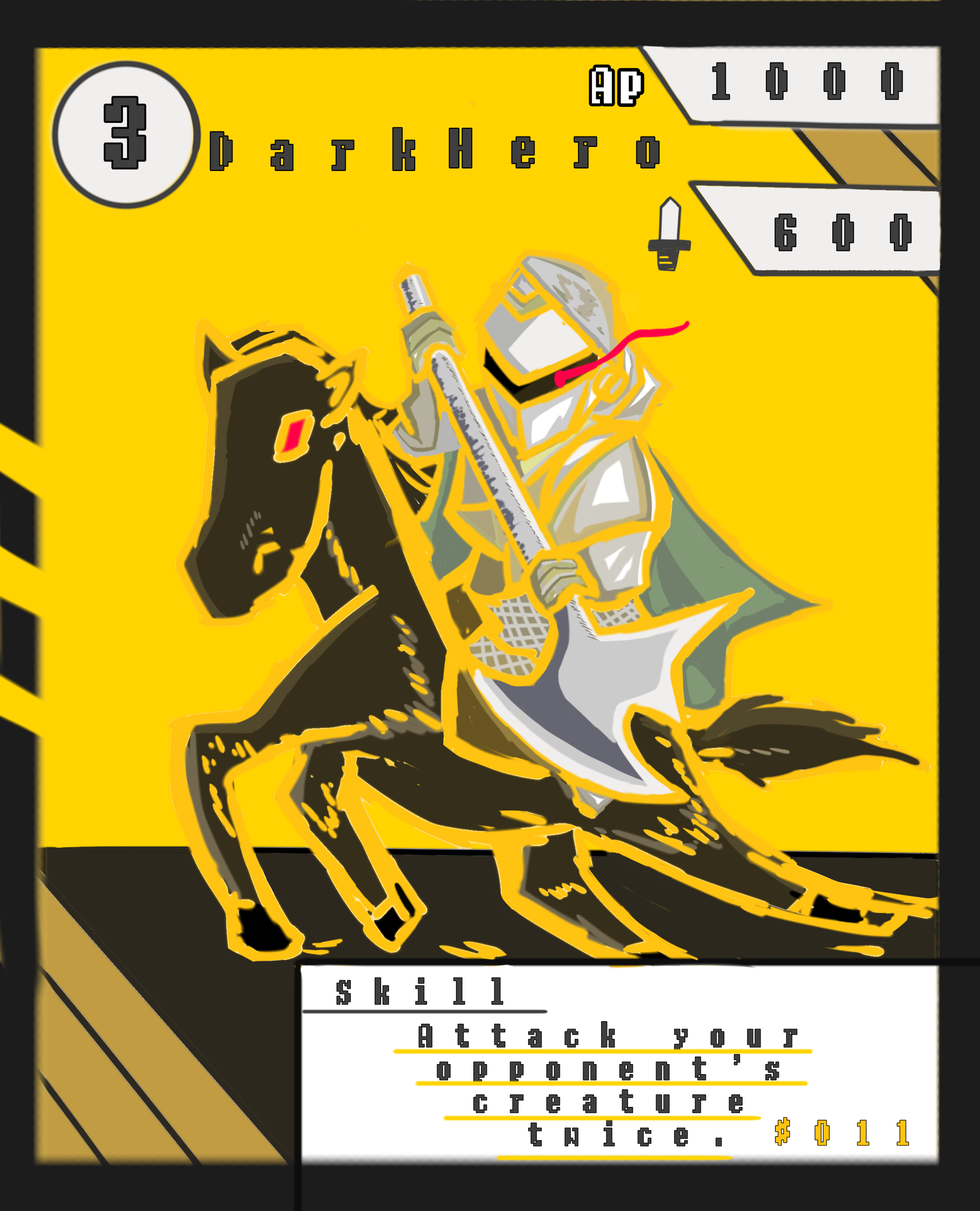 Original card game - ibisPaint