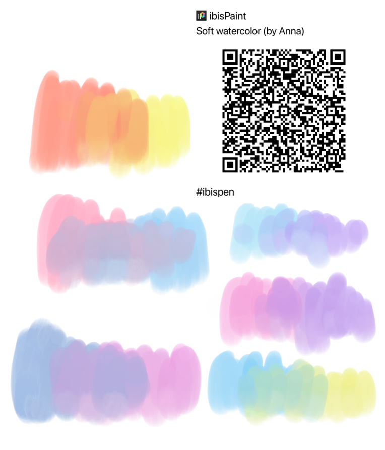 Soft water brush - ibisPaint