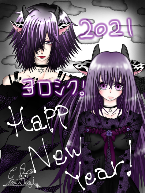 丑年パンク系擬人化(オスバージョン)