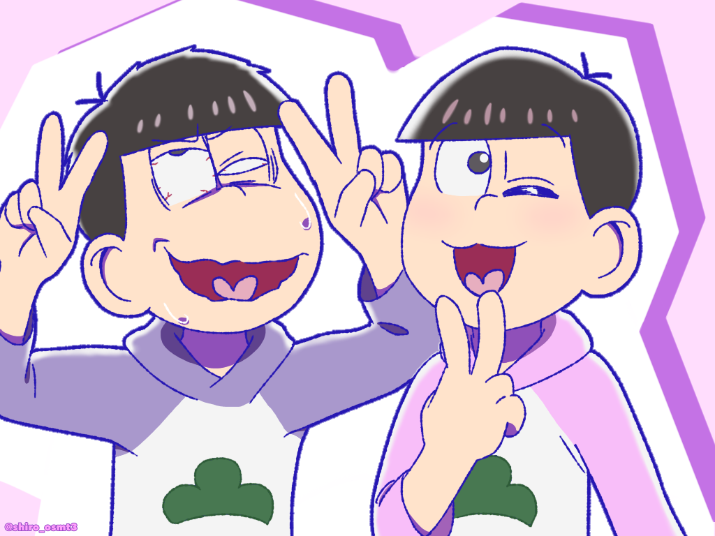 ウインクする110松 - ibisPaint