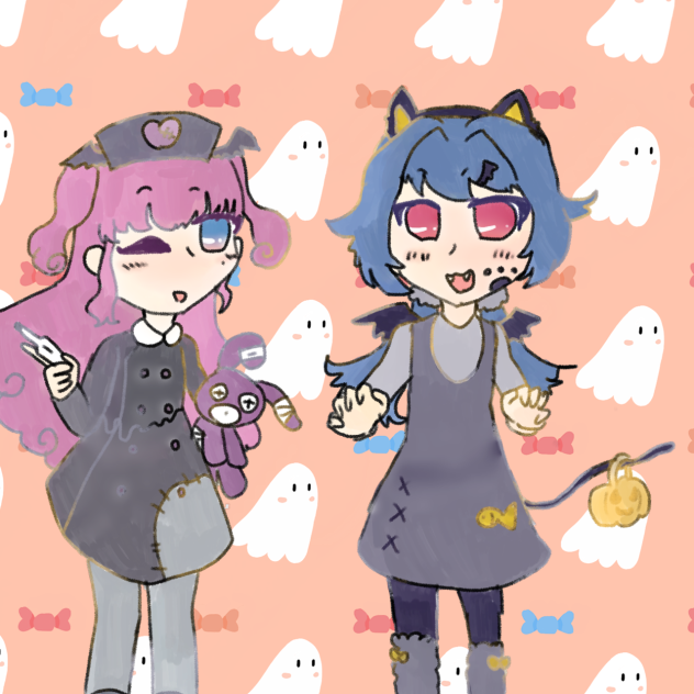 ハロウィン🌟🐺🩷💉