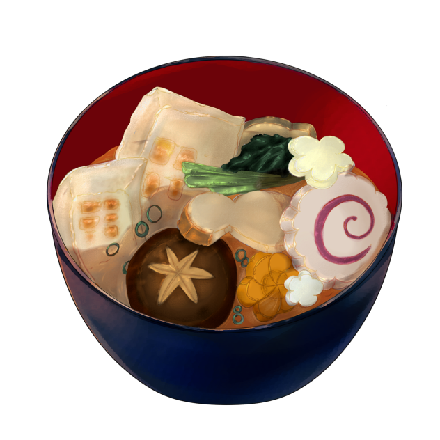 IBM1702 Ozoni mochi soup b