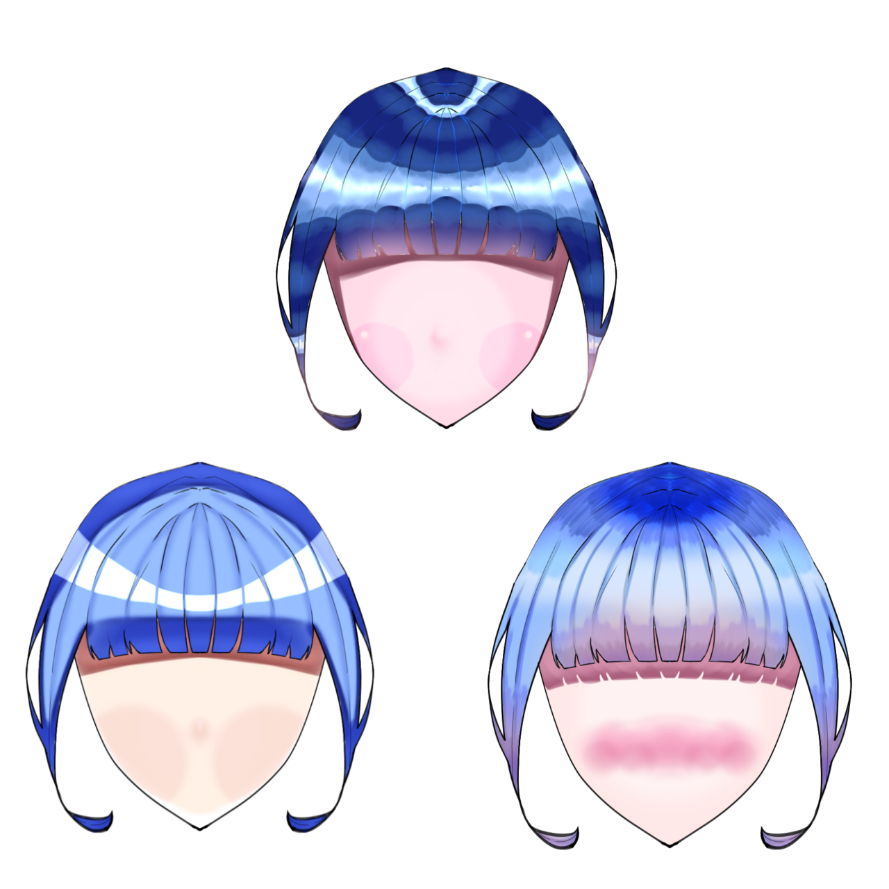 TEST hair style - ibisPaint
