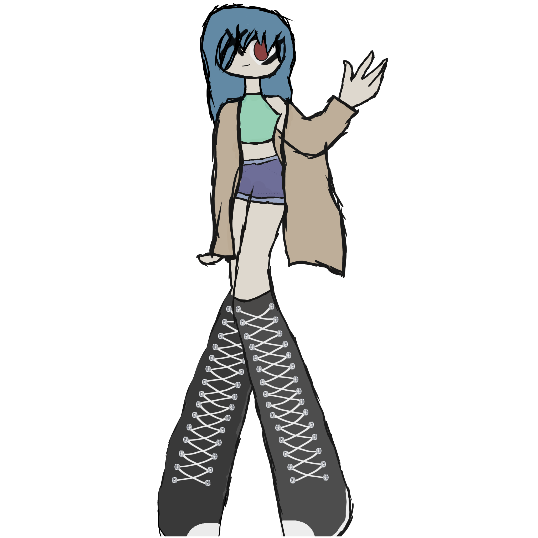 REALLY OLD OC I MADE - ibisPaint