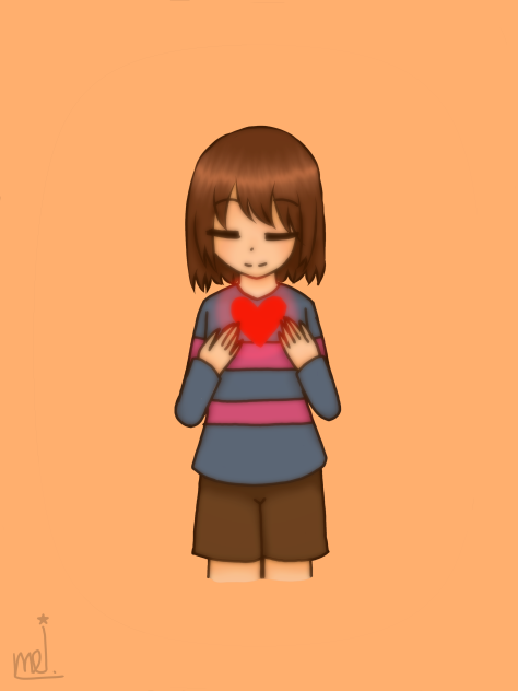 frisk undertale - ibisPaint