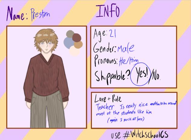 Witch school cs 1 Preston