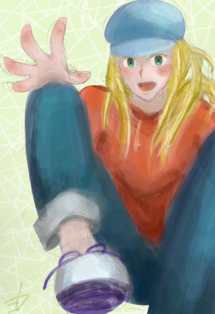 落書きスピンちゃん