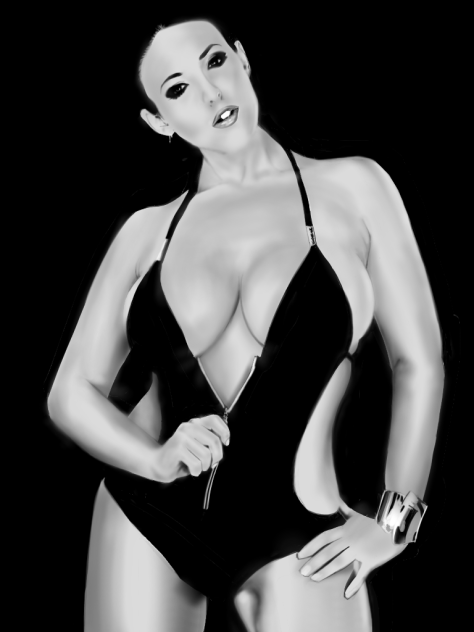 Drawing Angela White ( @ANGELAWHITE )