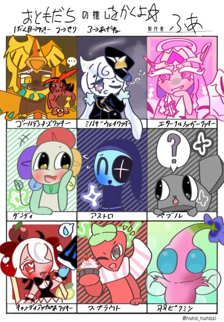 おともだちの推しをかいたよ