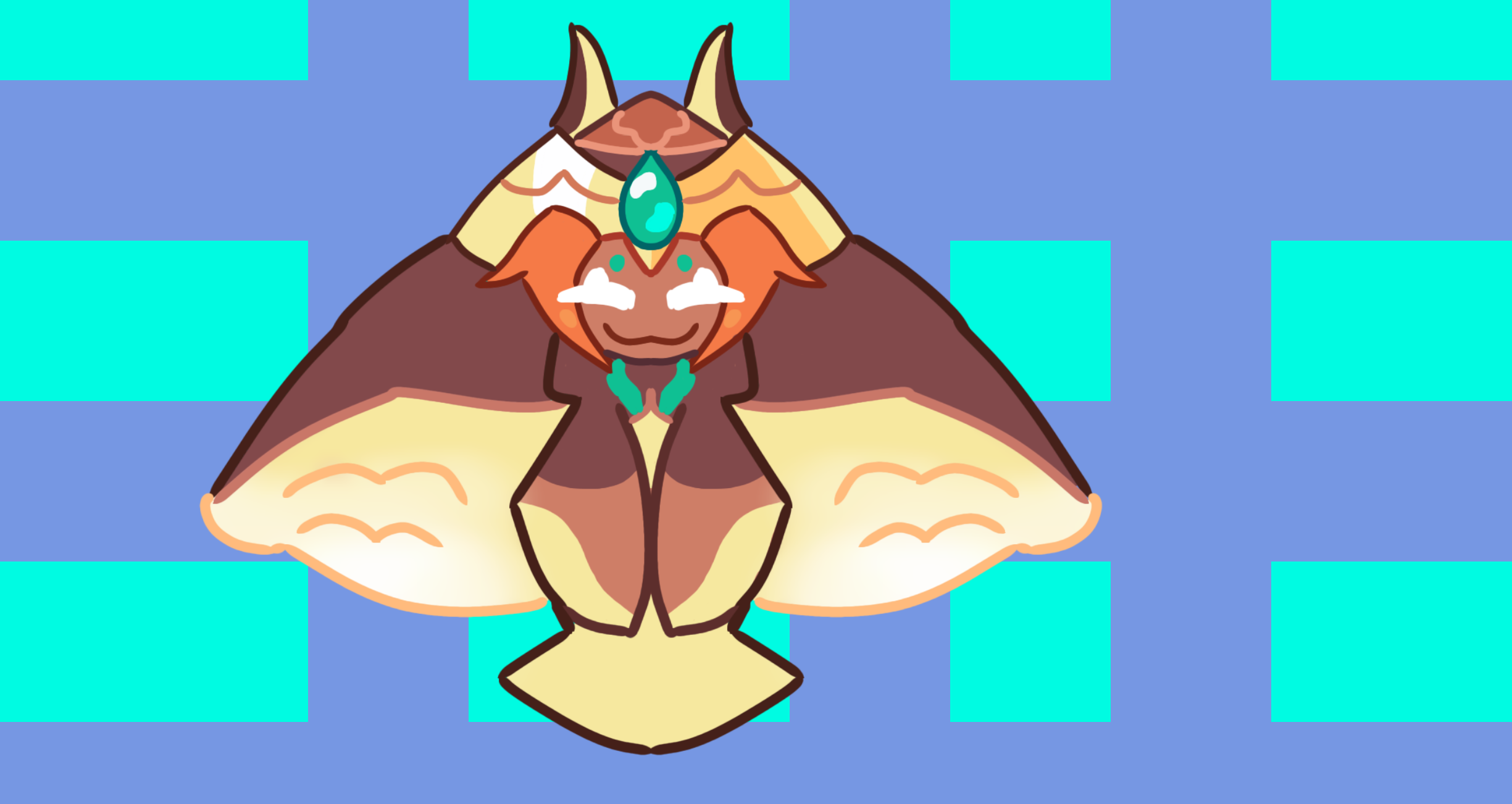 Mocha Ray cookie - ibisPaint