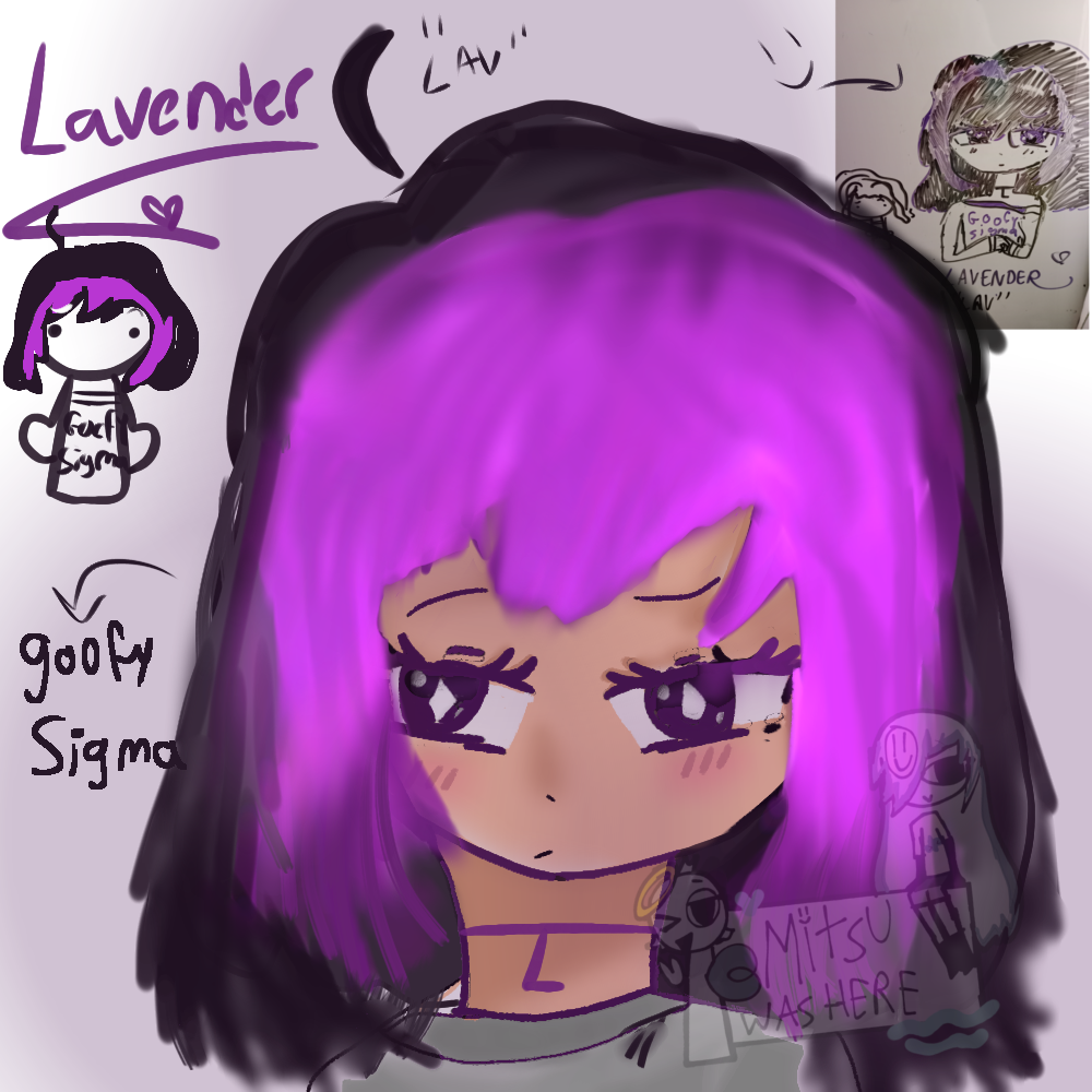 LAVENDER 💜 - ibisPaint