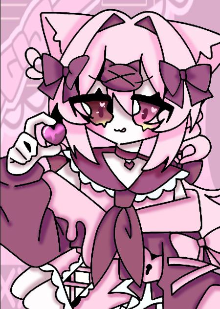🩷推しを塗らせていただきました🍫(める様！)