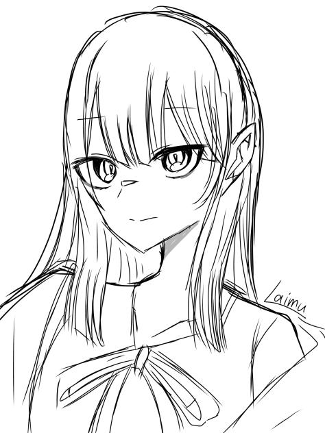 花兎へ！（ラフ）