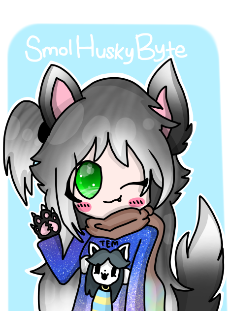 My OC SmolHuskyByte