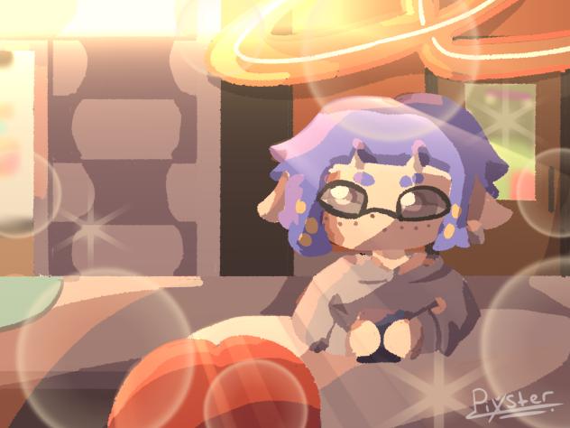 Sunset at Inkopolis Square