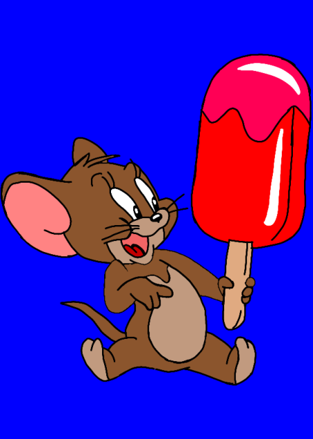Jerry mit  Eis