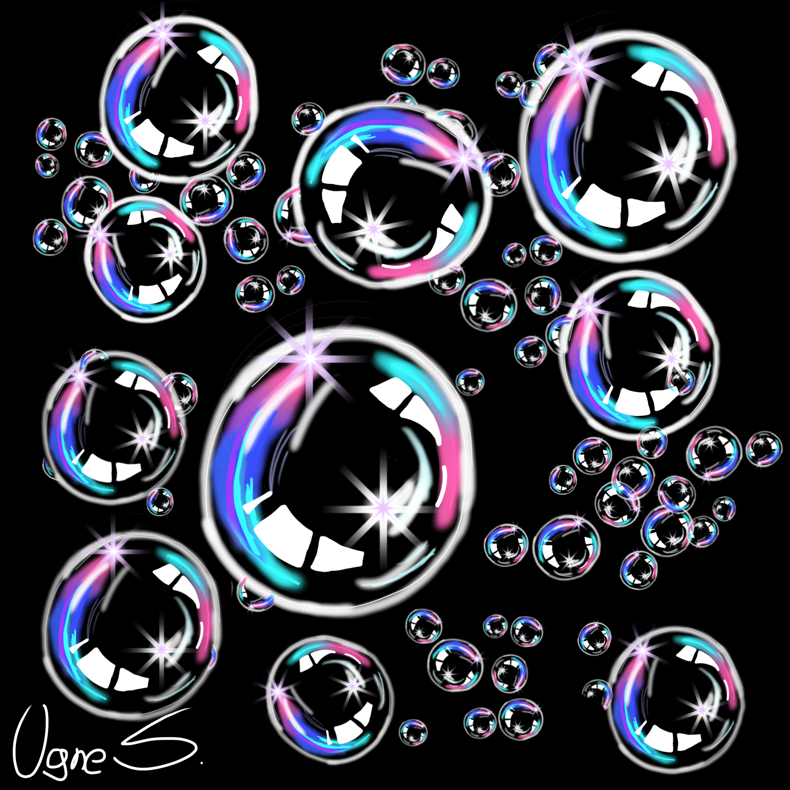 Bubbles 🫧🫧 - ibisPaint