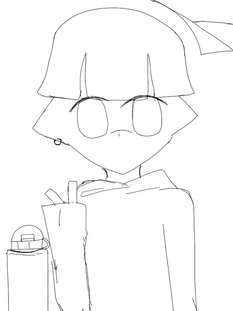 ぬりぬり大会線画