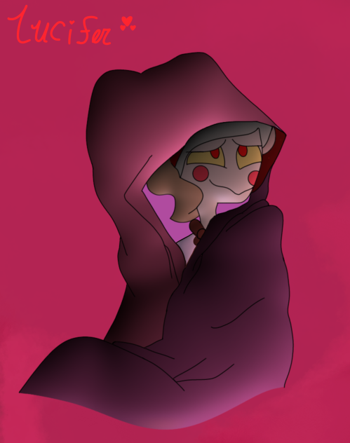 Lucifer in Helluva Boss scene lol