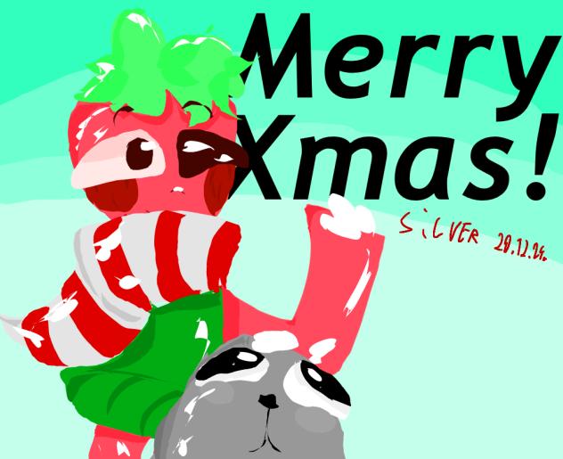 Merry Christmas from Sprout and Pebble!🎅