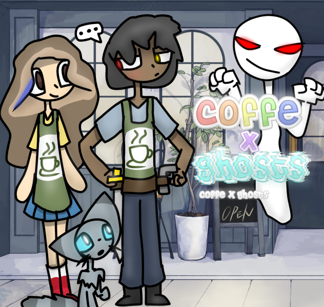 ☕☕coffe x ghosts 👽👻