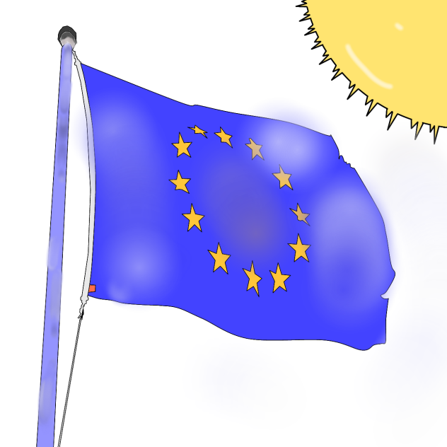 flag in europe - ibisPaint