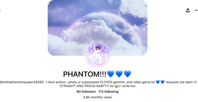 My Pinterest profile