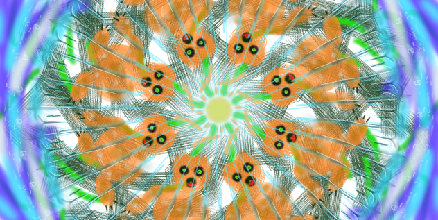 one legged, scary bear