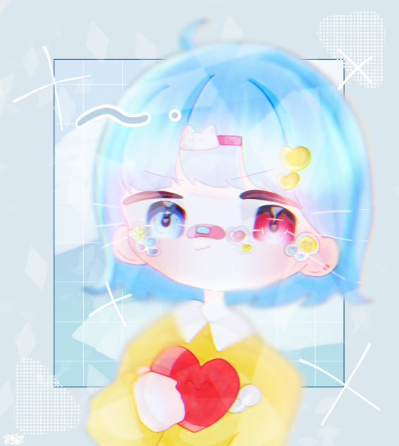 青