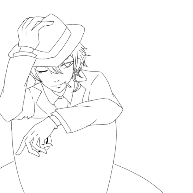 相棒は誰？  線画