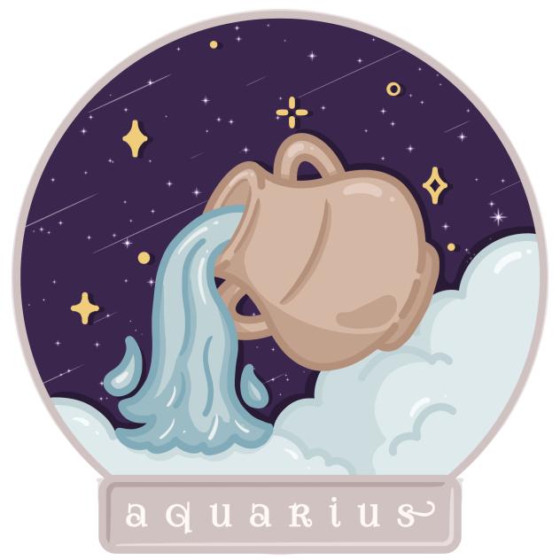 Constellation Icon - Aquarius