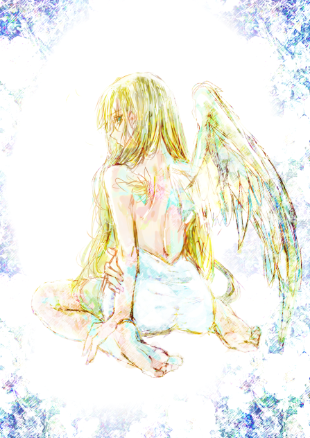 片翼の天使 - ibisPaint
