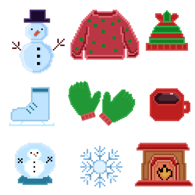 PXL WINTER THEME