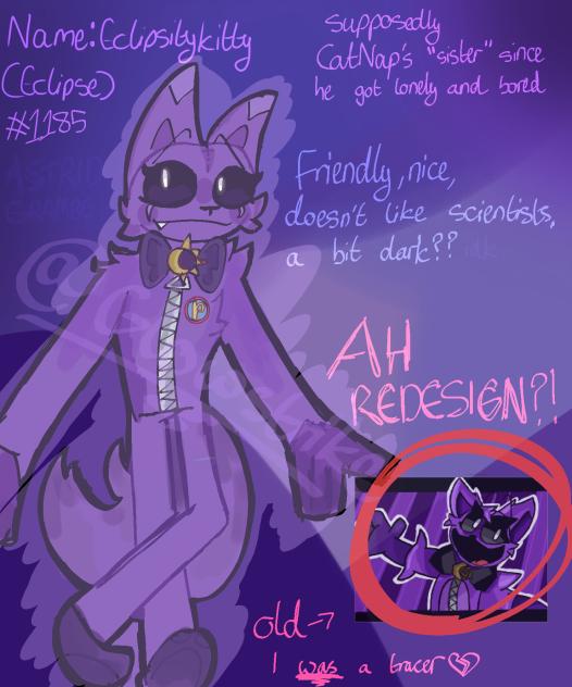 Redesign of the Poppy Playtime OC!REPOST