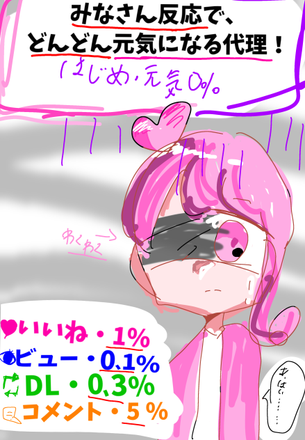 みなさんの反応で、どんどん元気になる代理！