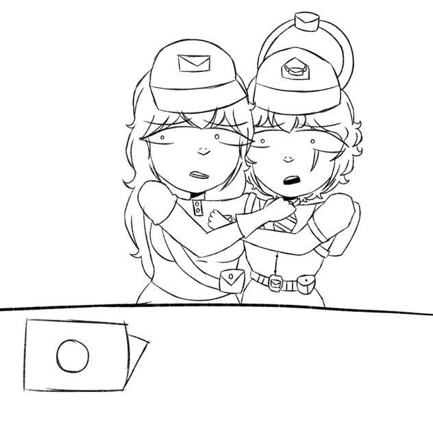 Delphia and Gabriel shocked