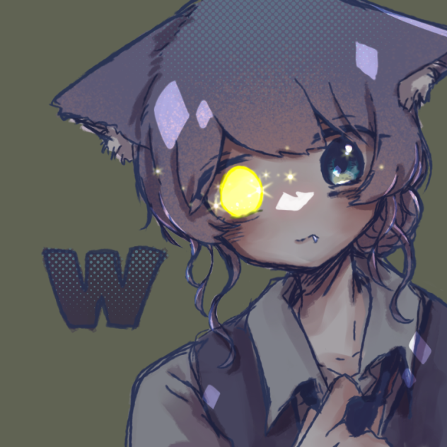 元素擬人化 Wタングステン