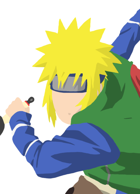 Minato. Anime Naruto