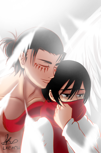 Eren and Mikasa
