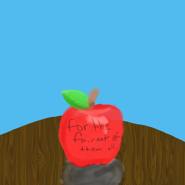 The apple