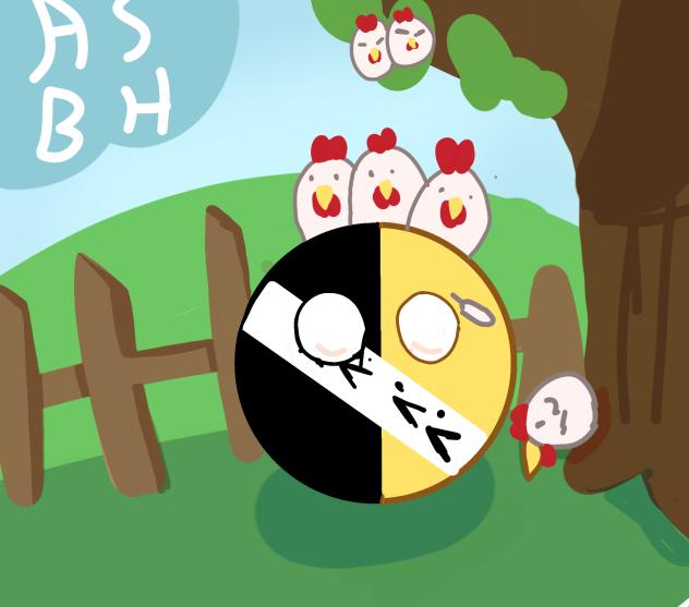 Norfolk Chickens #Countryballs