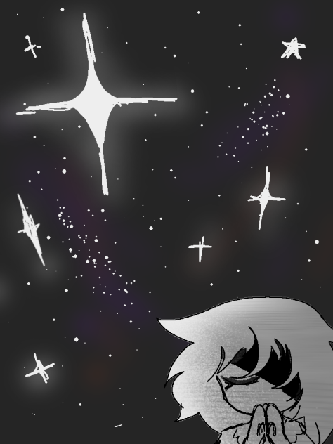 blinding, shining star
