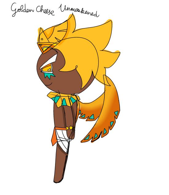 Golden Cheese Cookie Unawakened Form
