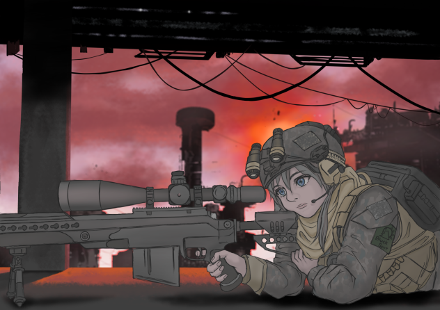 ミリタリーガール？