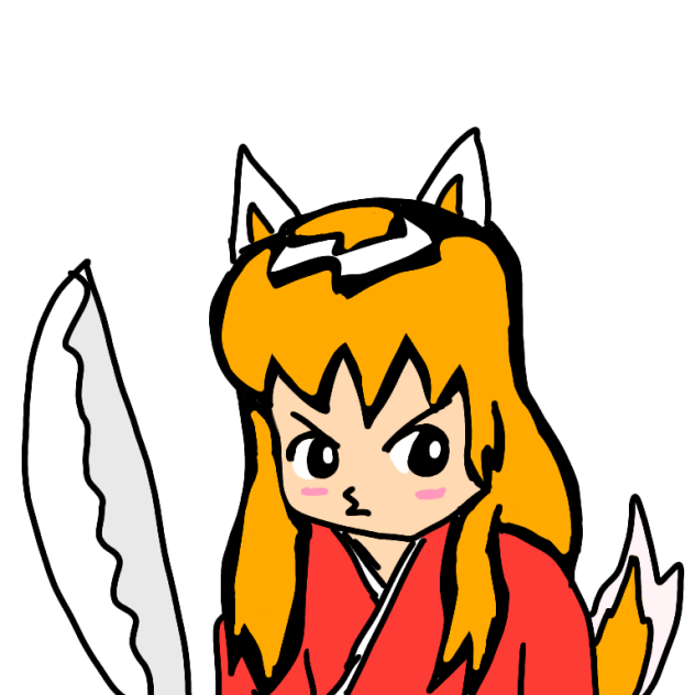 うろおぼ絵。その2。犬夜叉