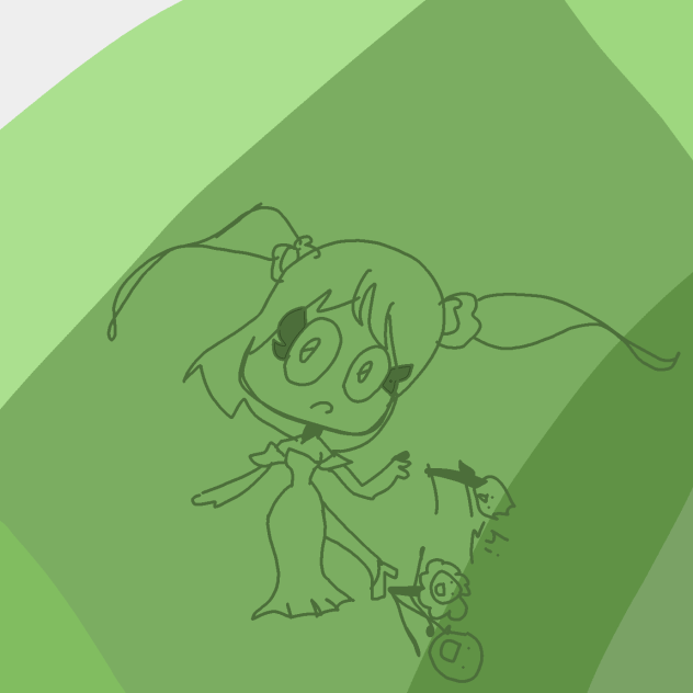 -flower human au-