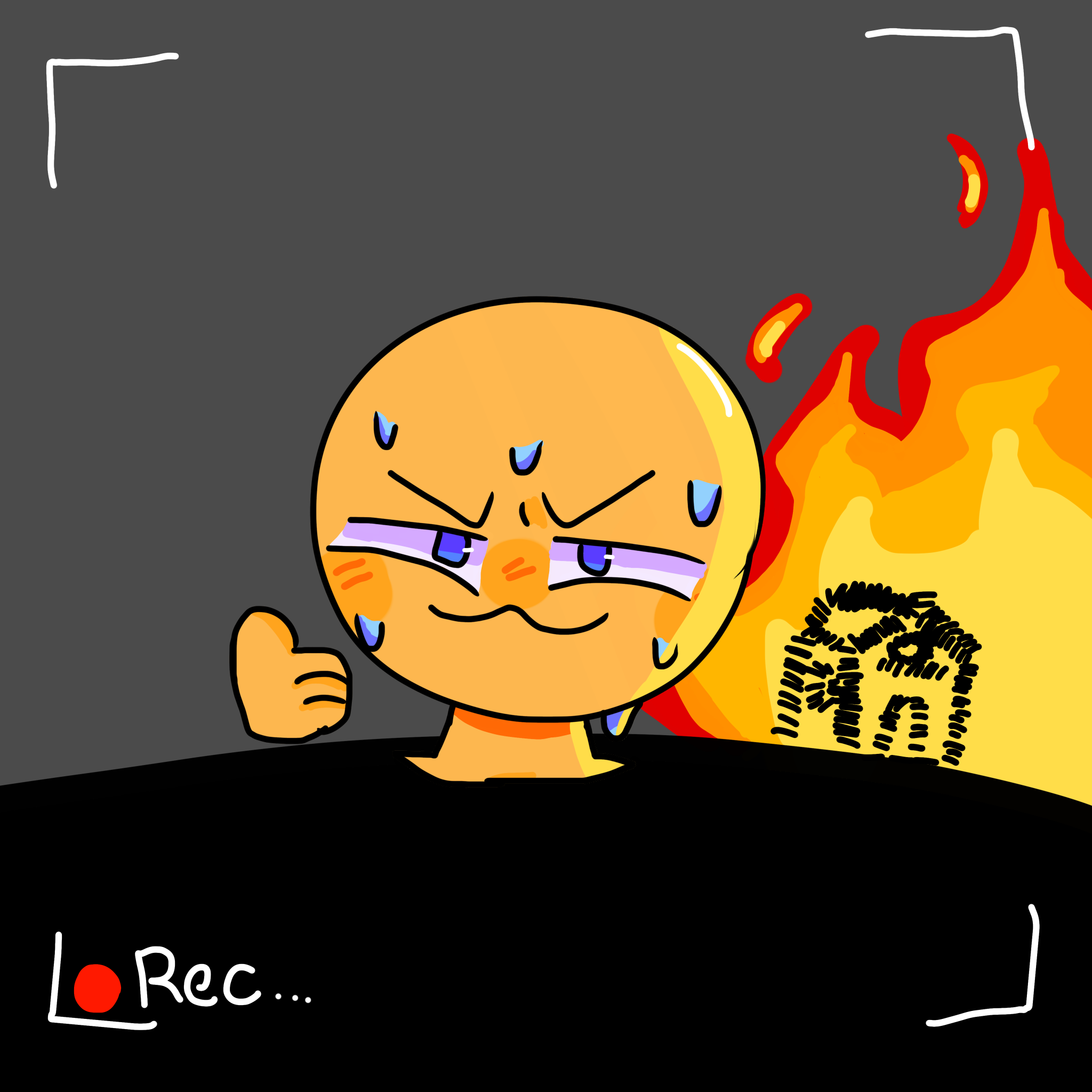 Everything is fine… - ibisPaint