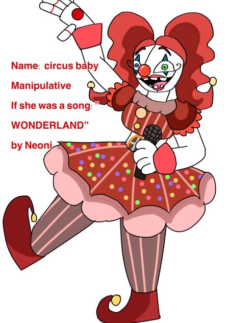 Circus baby redesign (NEW AU)